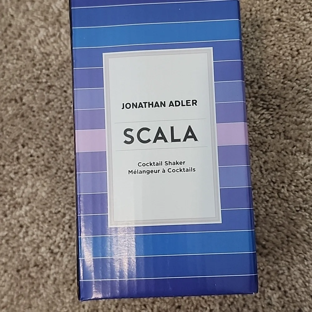 Jonathan Adler Scala Cocktail Shaker Fab Fit Fun Colabration